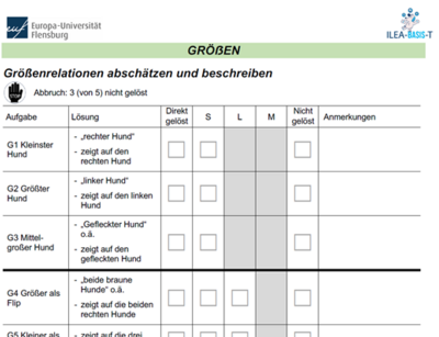 Screenshot Protokollbogen Mathe